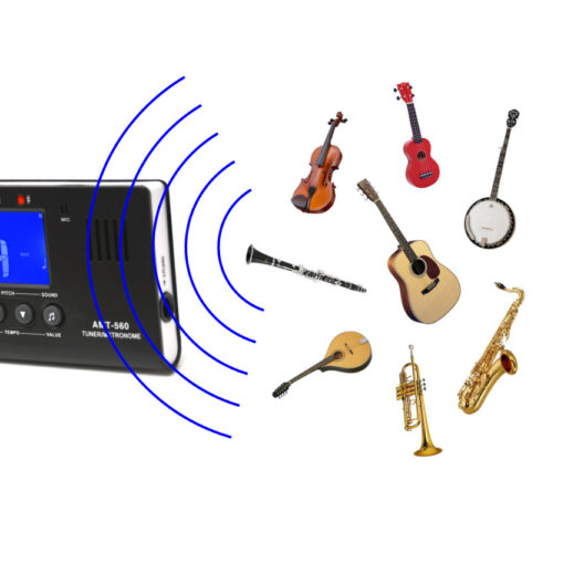 Elagon (AMT-560) High Quality Tuner & Metronome/Tone Generator. For All Instruments. 4 Practical Tuning Options. Fantastic tuner! - Image 5