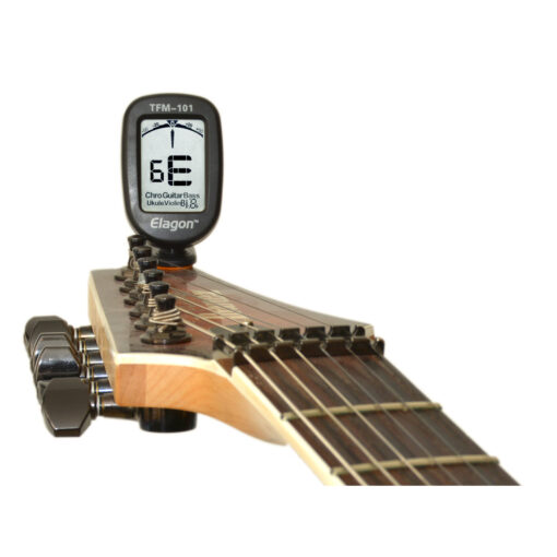 Elagon (TFM-101) Clip-On Multi-Instrument Tuner, Clear Display, 9 Tuning Modes for Various Instruments + Chromatic Tuning. - Image 5