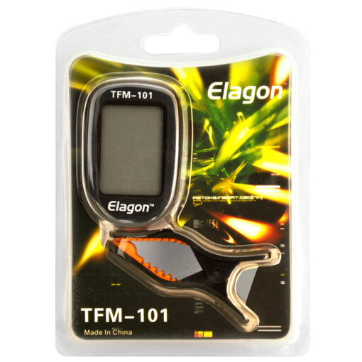 Elagon (TFM-101) Clip-On Multi-Instrument Tuner, Clear Display, 9 Tuning Modes for Various Instruments + Chromatic Tuning. - Image 8